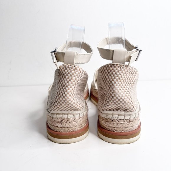 Vince Camuto Binettie Platform Espadrille in Cream /Multi Natural - Picture 5 of 8